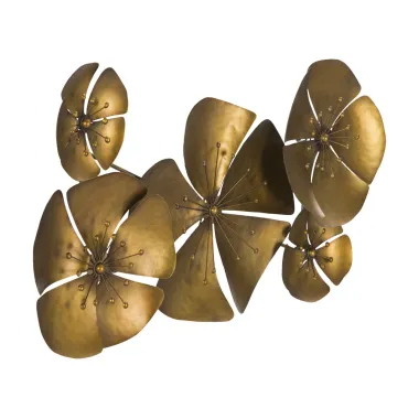Płyta żelazna FLOWER GOLDY -A- 94x6x50 cm